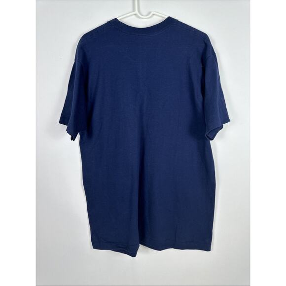 Vintage Pro Player Charles Barkley Rockets Shirt Navy Blue Size Large - Picture 10 of 16